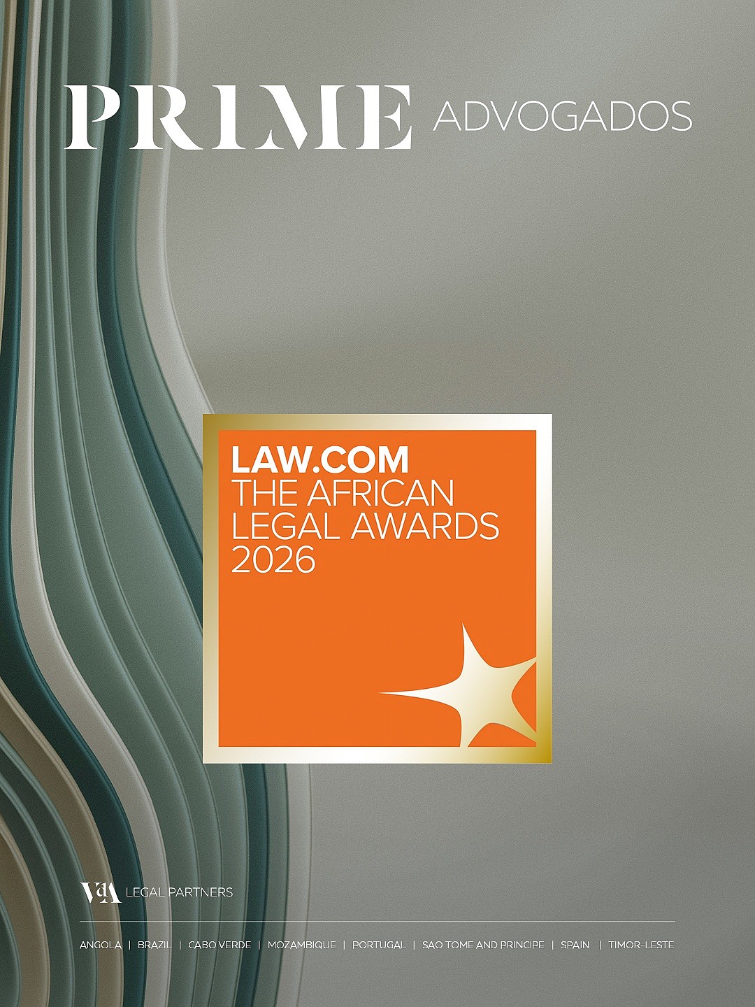 PRIME Advogados nomeada para os African Legal Awards 2026